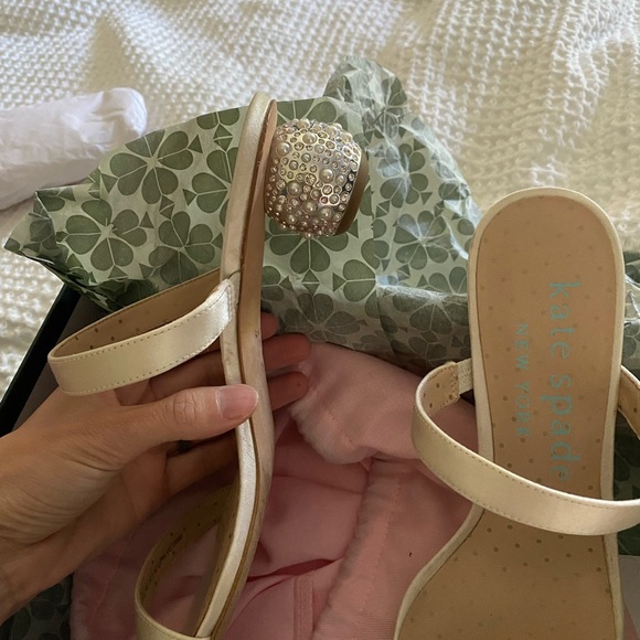 Kate Spade Palm Springs Crystal Slides - Picture 5 of 8